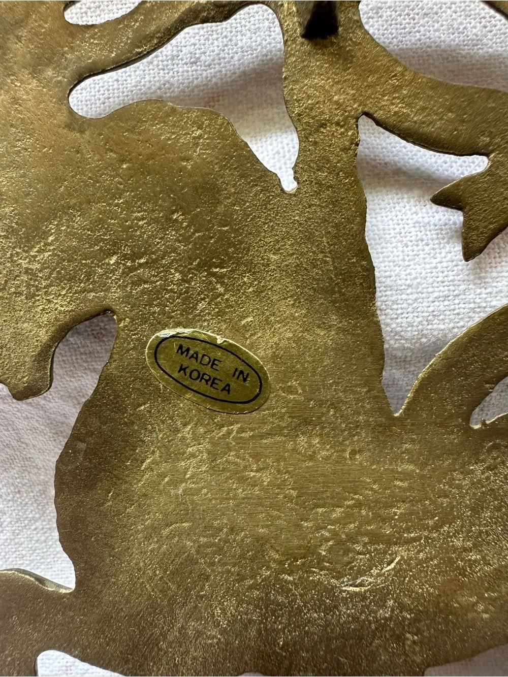 N/A vtg brass